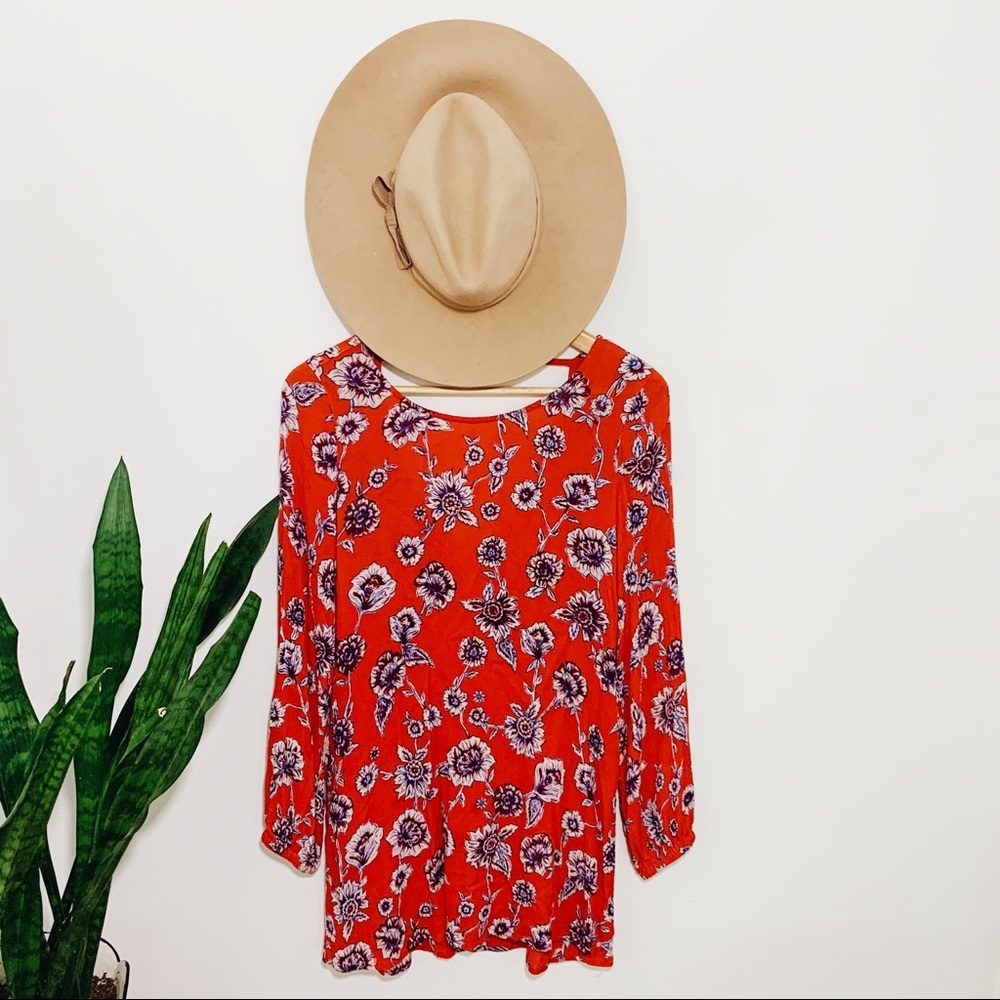 ❤️ 🌊 BILLABONG Women’s Long Sleeve Tunic Dress